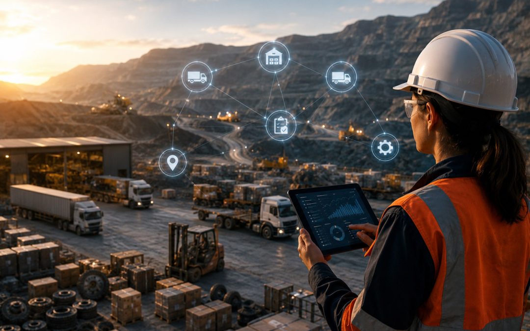 Logística minera: cuando la ventaja competitiva ya no está en mover materiales, sino en gestionar la cadena de suministro